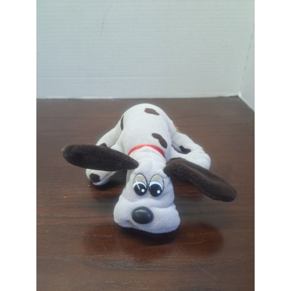 Vintage Gray With Brown Spots Small Tonka Pound Puppy
